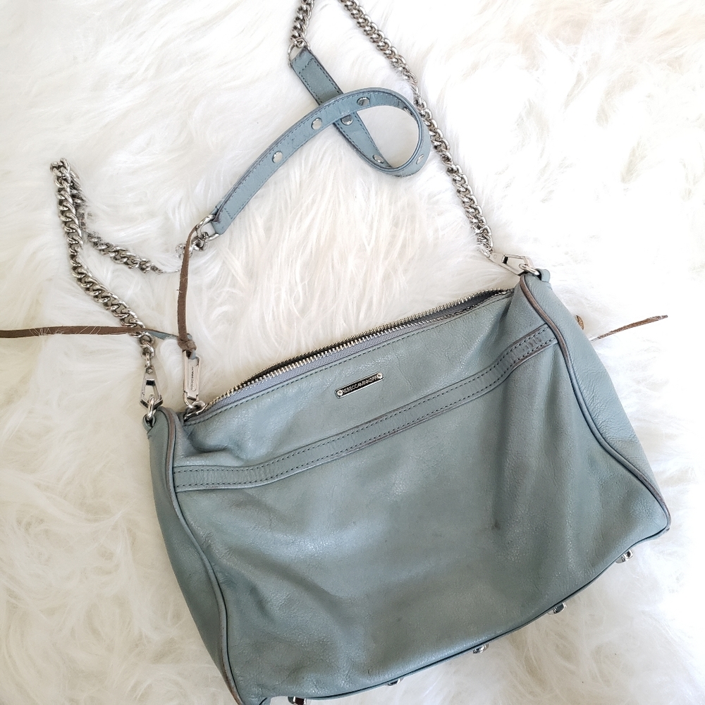 Rebecca Minkoff crossbody bag light blue - Picture 13 of 16